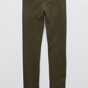 Aerie High Waisted Olive Green Leggings